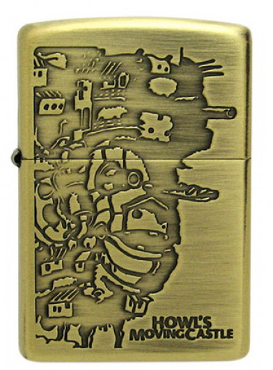 Коллекционная зажигалка Zippo Ходячий замок, серия Ghibli, арт. NZ-13 Коллекционная зажигалка Zippo Ходячий замок, серия Ghibli, арт. NZ-13