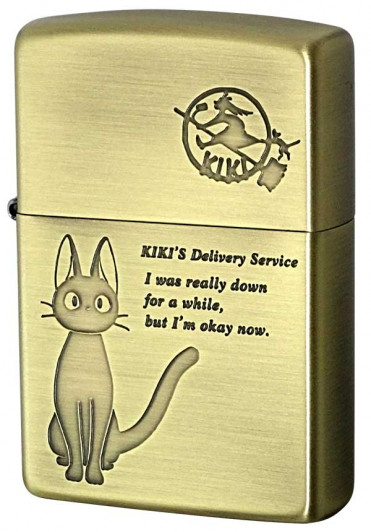 Коллекционная зажигалка Zippo Kiki, серия Ghibli, арт. NZ-11 Коллекционная зажигалка Zippo Kiki, серия Ghibli, арт. NZ-11