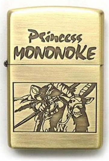 Коллекционная зажигалка Zippo Mononoke, серия Ghibli, арт. NZ-07 Коллекционная зажигалка Zippo Mononoke, серия Ghibli, арт. NZ-07