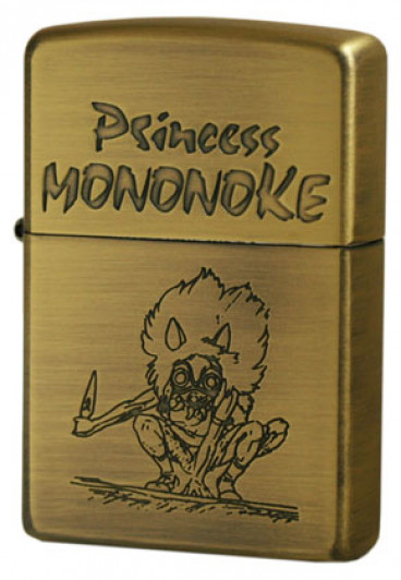 Коллекционная зажигалка Zippo Mononoke, серия Ghibli, арт. NZ-08 Коллекционная зажигалка Zippo Mononoke, серия Ghibli, арт. NZ-08