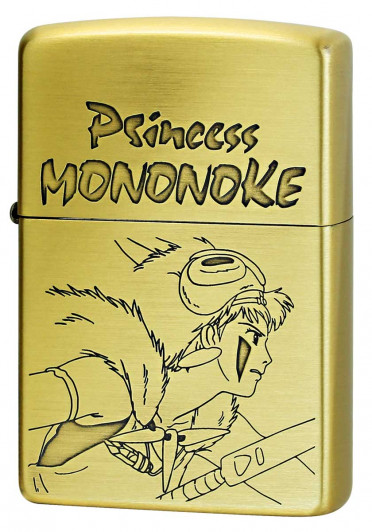 Коллекционная зажигалка Zippo Mononoke, серия Ghibli, арт. NZ-37 Коллекционная зажигалка Zippo Mononoke, серия Ghibli, арт. NZ-37