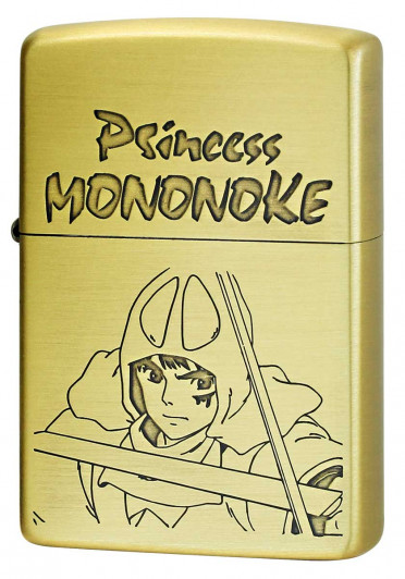 Коллекционная зажигалка Zippo Mononoke, серия Ghibli, арт. NZ-38 Коллекционная зажигалка Zippo Mononoke, серия Ghibli, арт. NZ-38
