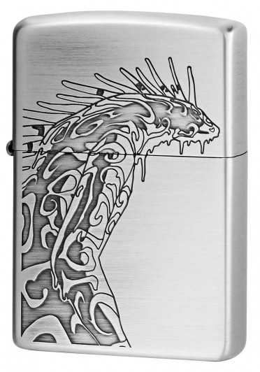 Коллекционная зажигалка Zippo Mononoke, серия Ghibli, арт. NZ-39 Коллекционная зажигалка Zippo Mononoke, серия Ghibli, арт. NZ-39