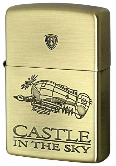 Коллекционная зажигалка Zippo Небесный замок Лапута, серия Ghibli, арт. NZ-01 Коллекционная зажигалка Zippo Небесный замок Лапута, серия Ghibli, арт. NZ-01