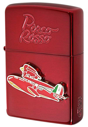 Коллекционная зажигалка Zippo Porco Rosso, серия Ghibli, арт. NZ-24 Коллекционная зажигалка Zippo Porco Rosso, серия Ghibli, арт. NZ-24