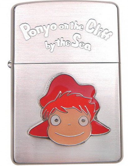 Коллекционная зажигалка Zippo Рыбка Поньо, серия Ghibli, арт. NZ-21 Коллекционная зажигалка Zippo Рыбка Поньо, серия Ghibli, арт. NZ-21