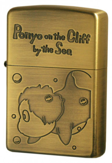 Коллекционная зажигалка Zippo Рыбка Поньо, серия Ghibli, NZ-17 Коллекционная зажигалка Zippo Рыбка Поньо, серия Ghibli, NZ-17