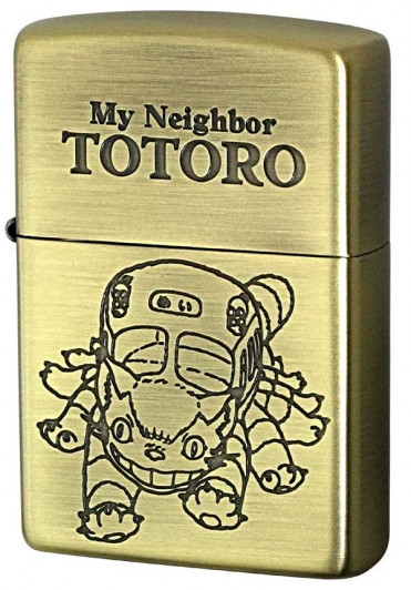 Коллекционная зажигалка Zippo Totoro котобус, серия Ghibli, арт. NZ-22 Коллекционная зажигалка Zippo Totoro котобус, серия Ghibli, арт. NZ-22