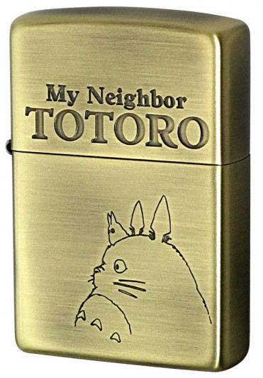 Коллекционная зажигалка Zippo Totoro, серия Ghibli, арт. NZ-04 Коллекционная зажигалка Zippo Totoro, серия Ghibli, арт. NZ-04