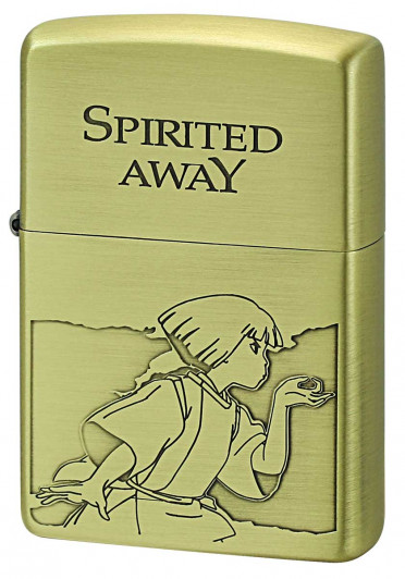 Коллекционная зажигалка Zippo Унесённые призраками, серия Ghibli, арт. NZ-34 Коллекционная зажигалка Zippo Унесённые призраками, серия Ghibli, арт. NZ-34