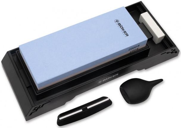 Комбинированный водный камень Boker 09BO376 Combi Water Stone, 240 / 2000 Grit Комбинированный водный камень Boker 09BO376 Combi Water Stone, 240 / 2000 Grit