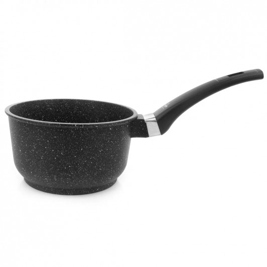 Ковш с антипригарным покрытием, 1,9 л, D 16 см, H 9,5 см, литой алюминий, фикс. ручка Olympia Hard Cook Fix 205.16 Ковш с антипригарным покрытием, 1,9 л, D 16 см, H 9,5 см, литой алюминий, фикс. ручка Olympia Hard Cook Fix 205.16