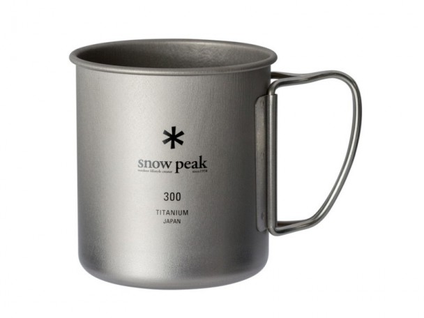 Кружка Snow Peak MG-142, 300 мл (одностенная), титан Кружка Snow Peak MG-142, 300 мл (одностенная), титан