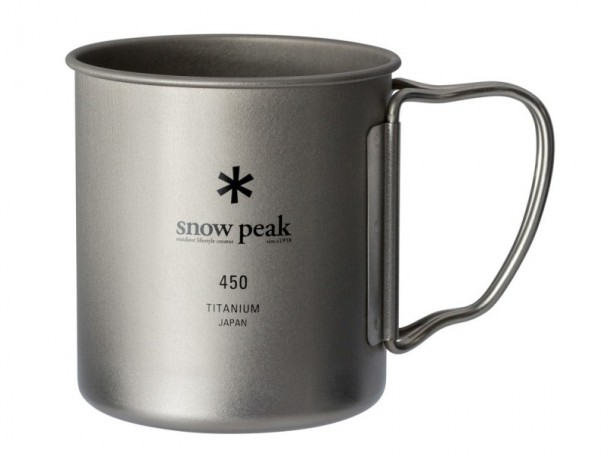 Кружка Snow Peak MG-143, 450 мл (одностенная), титан Кружка Snow Peak MG-143, 450 мл (одностенная), титан