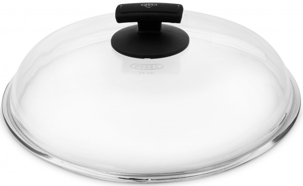 Крышка стеклянная, D 28 см, закаленное жаропрочное стекло, Olympia Cristal 92.28 Крышка стеклянная, D 28 см, закаленное жаропрочное стекло, Olympia Cristal 92.28