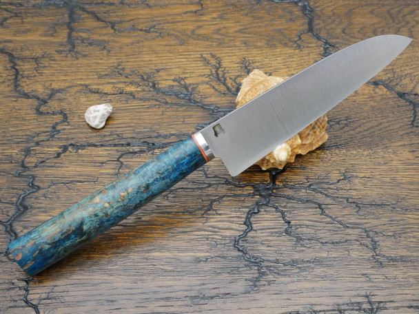 Кухонный нож Damir Safarov, серия Эксклюзив, Santoku 160 мм, арт. DS-E-Sa-160/32 Кухонный нож Damir Safarov, серия Эксклюзив, Santoku 160 мм, арт. DS-E-Sa-160/32