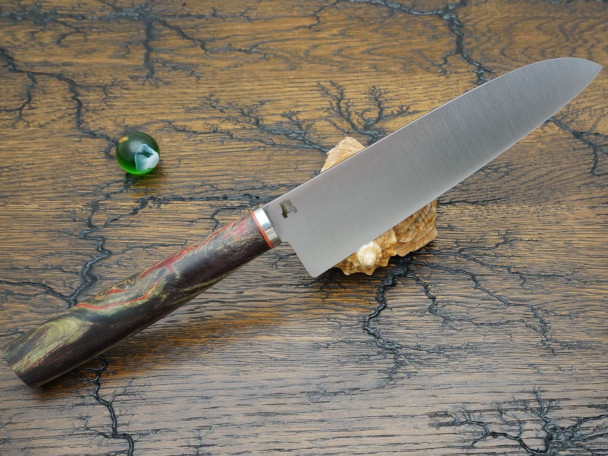 Кухонный нож Damir Safarov, серия Эксклюзив, Santoku 180мм, арт. DS-E-Sa-180/34 Кухонный нож Damir Safarov, серия Эксклюзив, Santoku 180мм, арт. DS-E-Sa-180/34