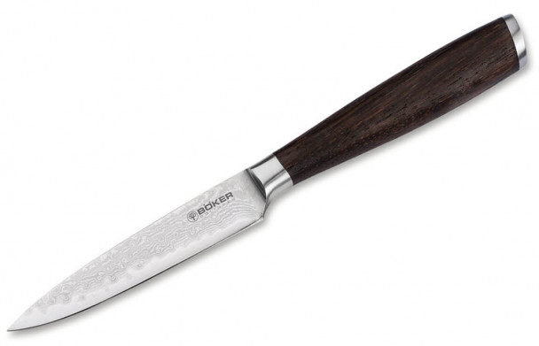 Кухонный нож для чистки овощей и фруктов Boker Meisterklinge 130950DAM, 9 см Кухонный нож для чистки овощей и фруктов Boker Meisterklinge 130950DAM, 9 см