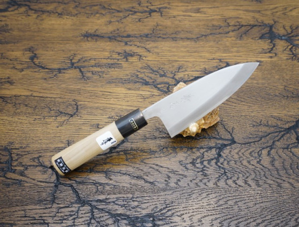Кухонный нож Fujiwara Kanefusa, серия FKJ, Deba 135мм, White steel, арт. FKJ-3-W Кухонный нож Fujiwara Kanefusa, серия FKJ, Deba 135мм, White steel, арт. FKJ-3-W