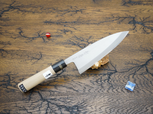 Кухонный нож Fujiwara Kanefusa, серия FKJ, Deba 165мм, VG-5, арт. FKJ-5-V Кухонный нож Fujiwara Kanefusa, серия FKJ, Deba 165мм, VG-5, арт. FKJ-5-V