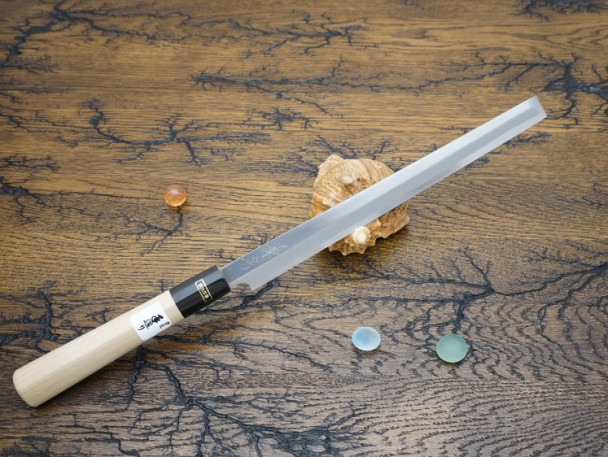 Кухонный нож Fujiwara Kanefusa, серия FKJ, Takobiki 240мм, White steel, арт. FKJ-15-W Кухонный нож Fujiwara Kanefusa, серия FKJ, Takobiki 240мм, White steel, арт. FKJ-15-W