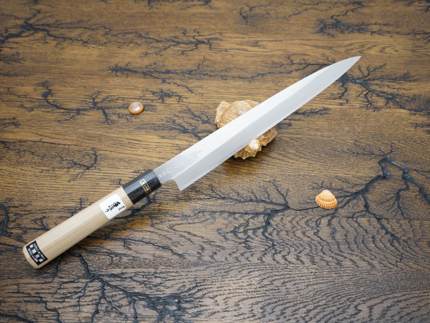 Кухонный нож Fujiwara Kanefusa, серия FKJ, Yanagiba 270мм, VG-5, арт. FKJ-11-V Кухонный нож Fujiwara Kanefusa, серия FKJ, Yanagiba 270мм, VG-5, арт. FKJ-11-V