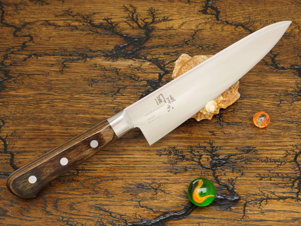 Кухонный нож KAI Benifuji Gyuto AB-5440, нержавеющая сталь DSR1K6, лезвие 18 см. Кухонный нож KAI Benifuji Gyuto AB-5440, нержавеющая сталь DSR1K6, лезвие 18 см.