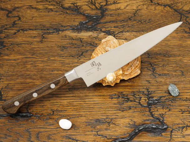 Кухонный нож KAI Benifuji Petty AB-5444, нержавеющая сталь DSR1K6, лезвие 15 см. Кухонный нож KAI Benifuji Petty AB-5444, нержавеющая сталь DSR1K6, лезвие 15 см.