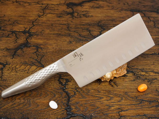 Кухонный нож KAI Shoso Chines Cleaver AB-5165, композитная высокоуглеродистая сталь, лезвие 16,5 см. Кухонный нож KAI Shoso Chines Cleaver AB-5165, композитная высокоуглеродистая сталь, лезвие 16,5 см.