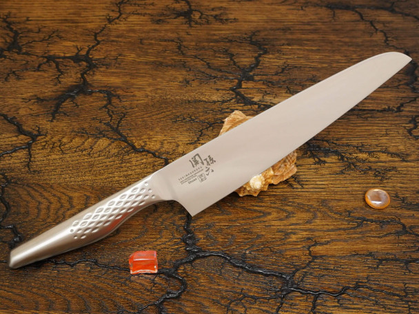 Кухонный нож KAI Shoso Gyuto AB-5159, композитная высокоуглеродистая сталь, лезвие 21 см. Кухонный нож KAI Shoso Gyuto AB-5159, композитная высокоуглеродистая сталь, лезвие 21 см.