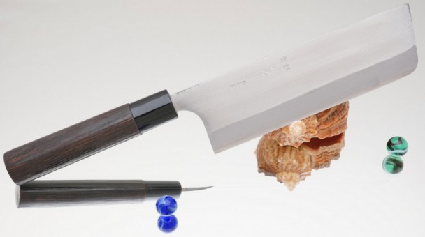 Кухонный нож Kajibee Aogami Regular Nakiri 165 мм Кухонный нож Kajibee Aogami Regular Nakiri 165 мм