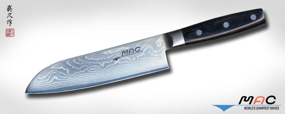 Кухонный нож MAC, серии Damascus, DA-SK-180, Santoku 180mm Кухонный нож MAC, серии Damascus, DA-SK-180, Santoku 180mm