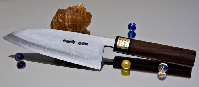 Кухонный нож Moritaka AS Damaskus Deba KDD-150, 15 см. Кухонный нож Moritaka AS Damaskus Deba KDD-150, 15 см.