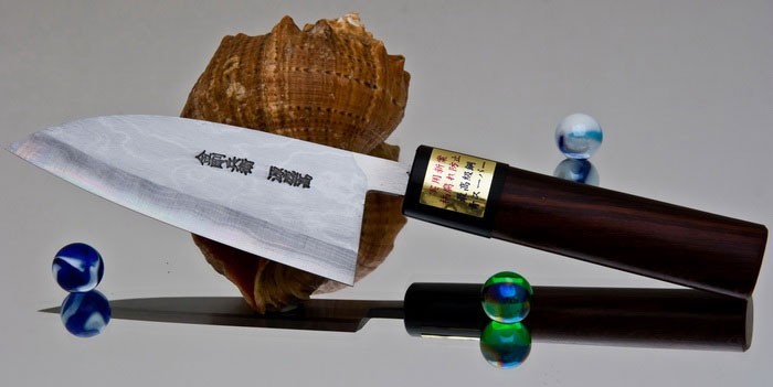 Кухонный нож Moritaka AS Damaskus Kodeba KDD-110, 11 см. Кухонный нож Moritaka AS Damaskus Kodeba KDD-110, 11 см.