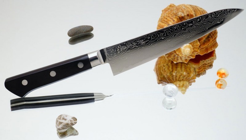 Кухонный нож RYUSEN Bonten-Unryu Gyuto BU-106, 150 мм. Кухонный нож RYUSEN Bonten-Unryu Gyuto BU-106, 150 мм.