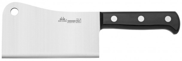 Кухонный топорик для мяса Due Cigni 2C 770/16, 16 см Кухонный топорик для мяса Due Cigni 2C 770/16, 16 см