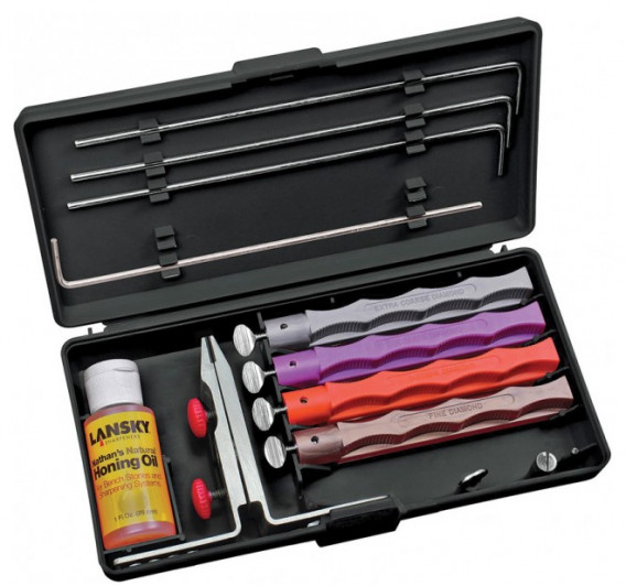 Точильный набор Lansky Deluxe Diamond Sharpening System LKDMD Точильный набор Lansky Deluxe Diamond Sharpening System LKDMD