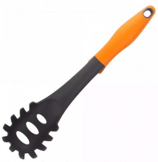 Ложка для спагетти Ibili Colorful 740511, длина 32 см., мах 210 С Ложка для спагетти Ibili Colorful 740511, длина 32 см., мах 210 С