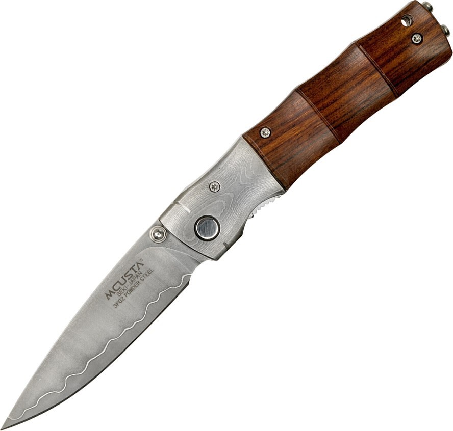 Складной нож Mcusta Shinra Mixture Bamboo SPG2 San Mai Blade, MC-0146G Складной нож Mcusta Shinra Mixture Bamboo SPG2 San Mai Blade, MC-0146G