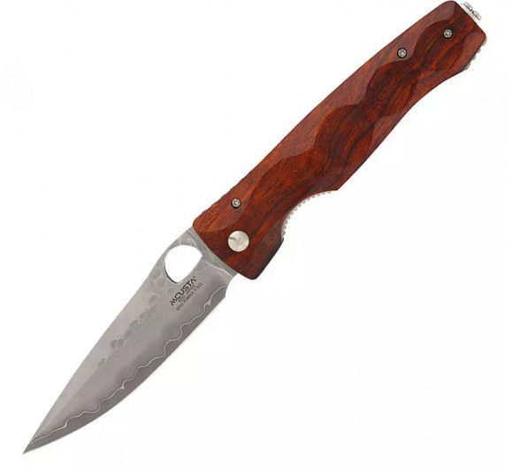 Складной нож Mcusta Tactility Elite SPG2 Hammered Blade Ironwood Handle MC-0125G Складной нож Mcusta Tactility Elite SPG2 Hammered Blade Ironwood Handle MC-0125G