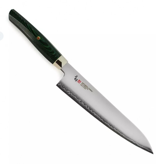 Поварской Шеф нож Mcusta Zanmai Revolution Green ZRG-1205G, 210 мм. Поварской Шеф нож Mcusta Zanmai Revolution Green ZRG-1205G, 210 мм.
