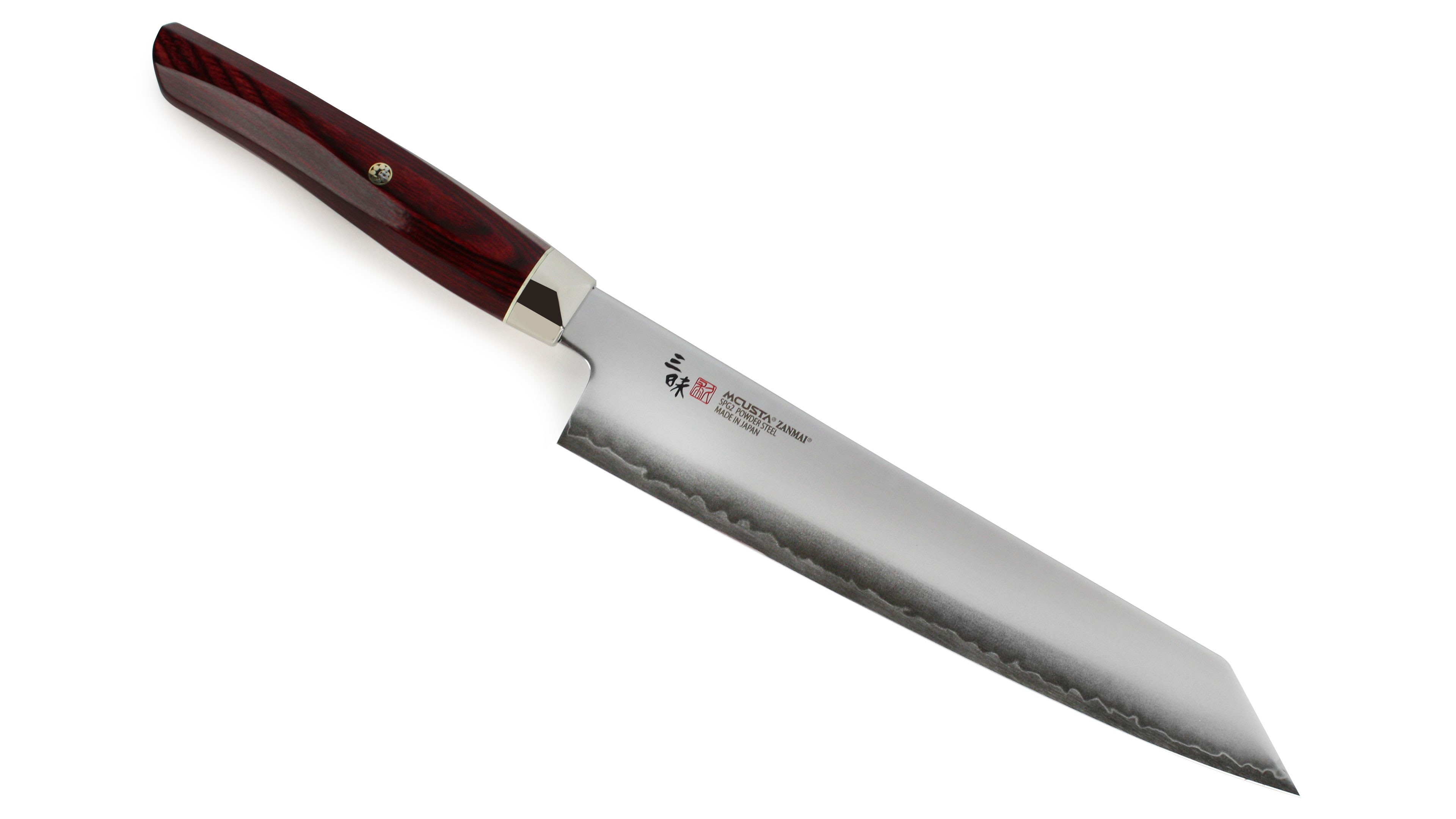 Поварской нож Kiritsuke Mcusta Zanmai Revolution Red ZRR-1206G, 230 мм. Поварской нож Kiritsuke Mcusta Zanmai Revolution Red ZRR-1206G, 230 мм.