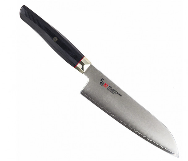 Нож Сантоку Mcusta Zanmai Revolution Black ZRB-1215G, 150 мм. Нож Сантоку Mcusta Zanmai Revolution Black ZRB-1215G, 150 мм.