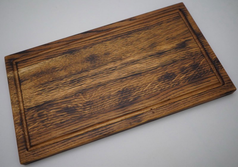 Доска разделочная MDG Dk 31x42 (Дуб обожженный с канавкой) 310х420x20 мм Доска разделочная MDG Dk 31x42 (Дуб обожженный с канавкой) 310х420x20 мм