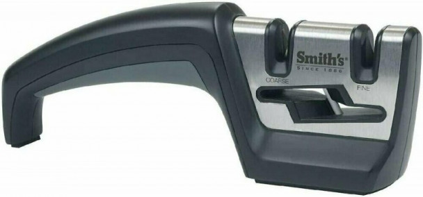 Механическая двухэтапная точилка Smith`s для ножей и ножниц, керамика, 50101 (20 градусов) Механическая двухэтапная точилка Smith`s для ножей и ножниц, керамика, 50101 (20 градусов)