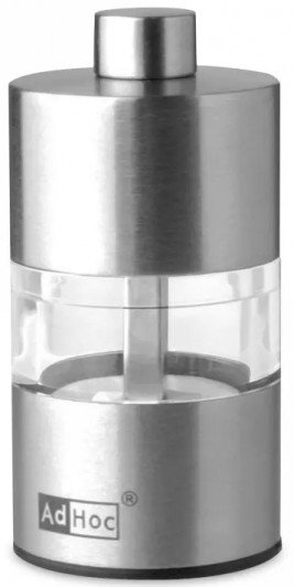 Мельница для соли и перца ADHOC Minimill MP30, 3,2 х 6,2 см Мельница для соли и перца ADHOC Minimill MP30, 3,2 х 6,2 см