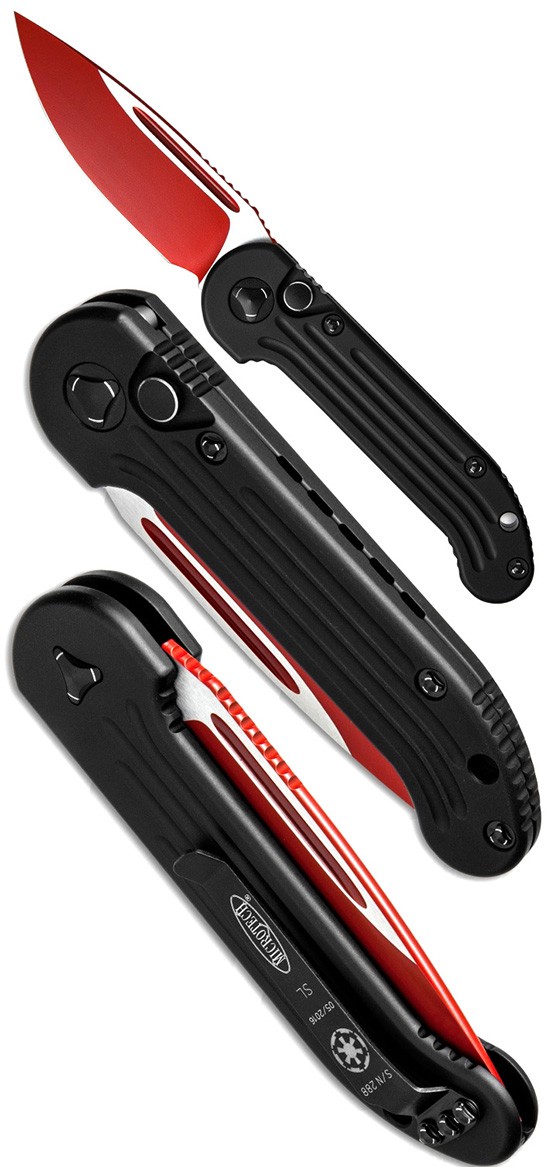 Автоматический складной нож Microtech LUDT 135-1SL Red Standart Автоматический складной нож Microtech LUDT 135-1SL Red Standart