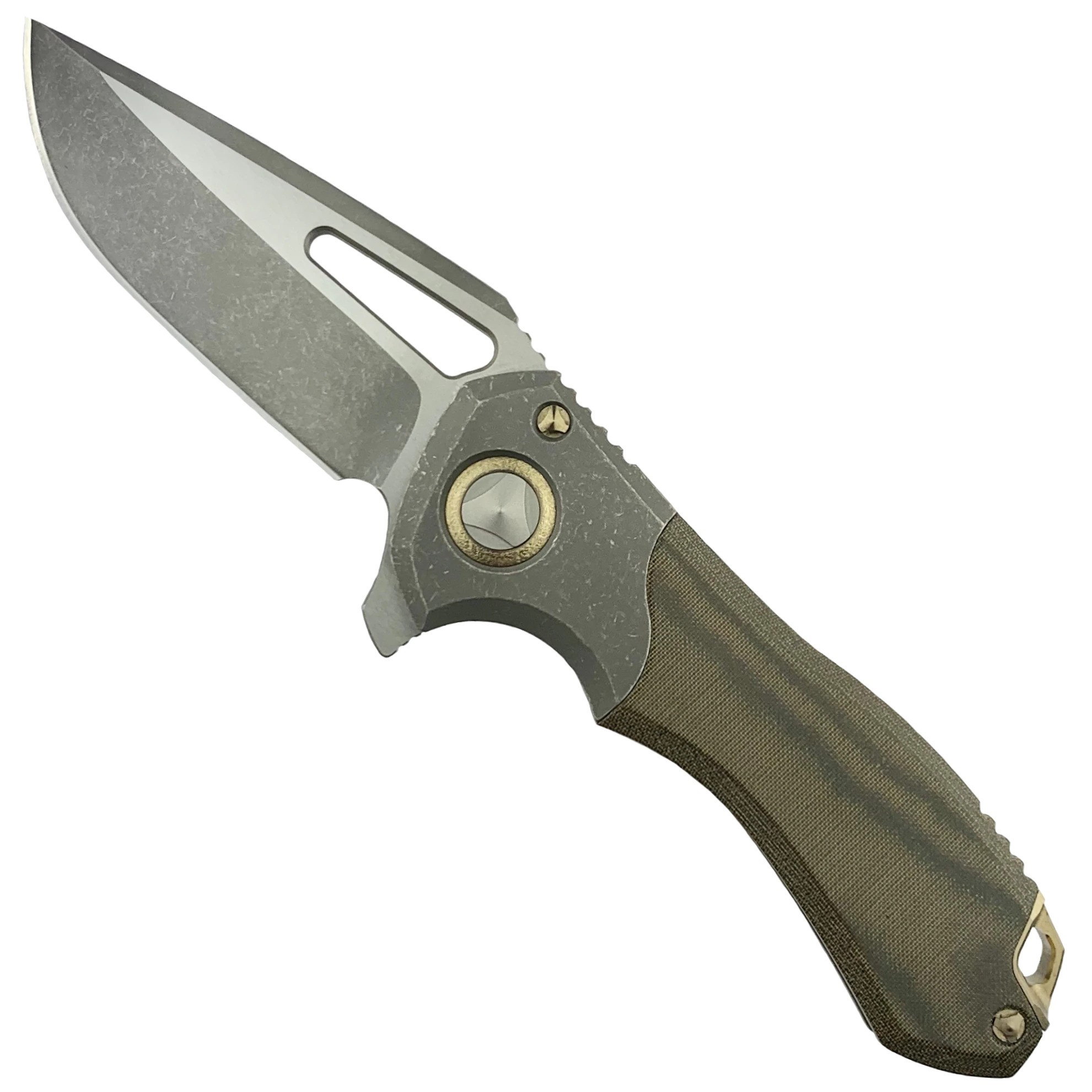 Складной нож Microtech Marfione Custom Protocol Green Micarta Складной нож Microtech Marfione Custom Protocol Green Micarta