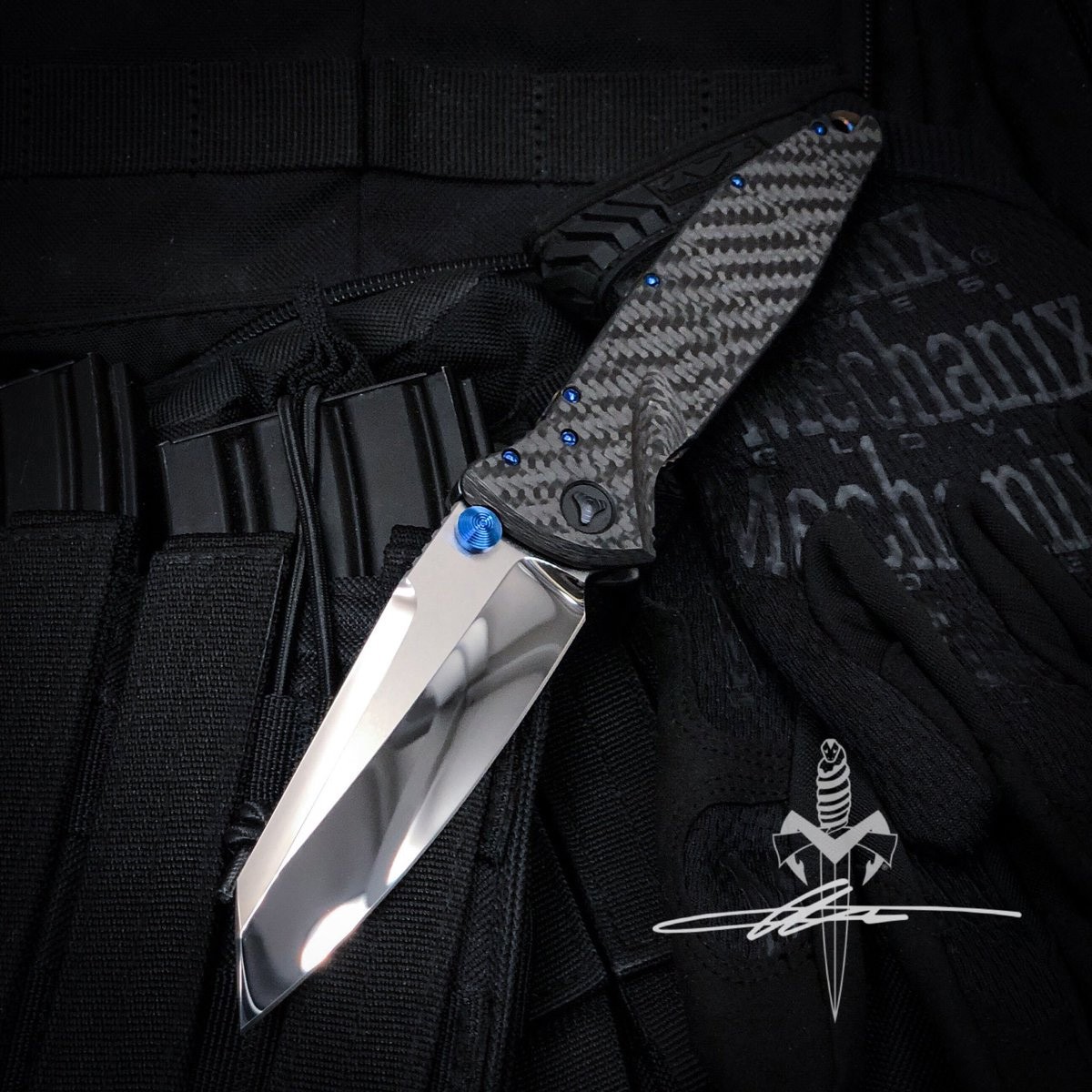 Складной нож Microtech Marfione Custom SOCOM Elite Warcom Mirror Складной нож Microtech Marfione Custom SOCOM Elite Warcom Mirror