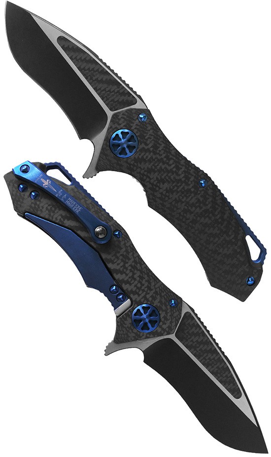 Полуавтоматический нож Microtech Starlord Carbon Fiber Two Tone Полуавтоматический нож Microtech Starlord Carbon Fiber Two Tone